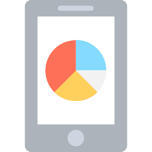 smartphone Flat Color Flat icon