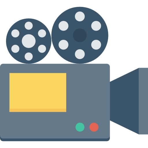 ビデオカメラ Dinosoft Flat icon