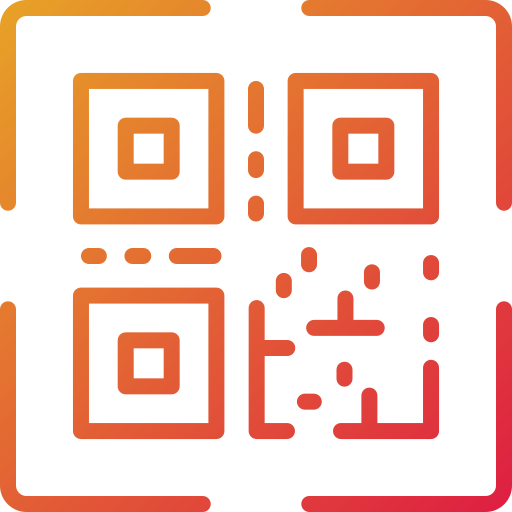 qr code Generic Gradient icoon