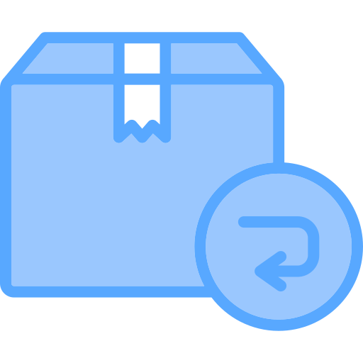 Return box Generic Blue icon