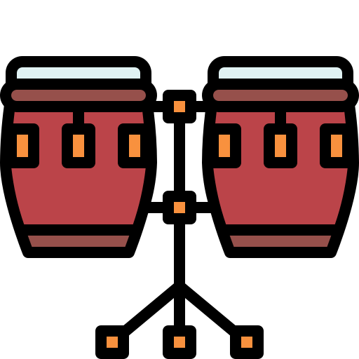 Conga Generic Outline Color icon