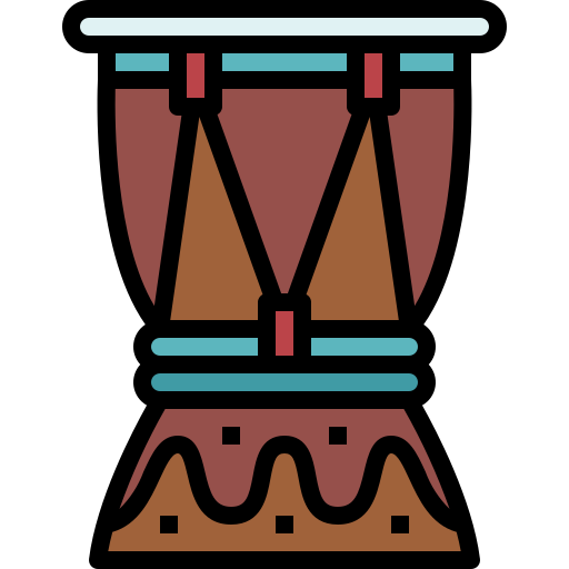 djembe Generic Outline Color icono