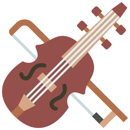 viool Generic Flat icoon