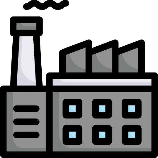 usine Generic Outline Color Icône