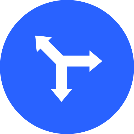 Three arrows Generic Flat icon