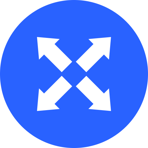 Four arrows Generic Flat icon