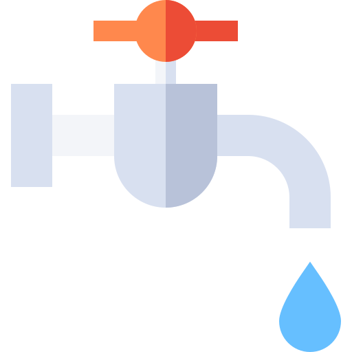 水を節約する Basic Straight Flat icon