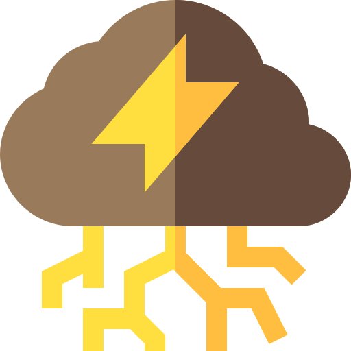 Storm Basic Straight Flat icon