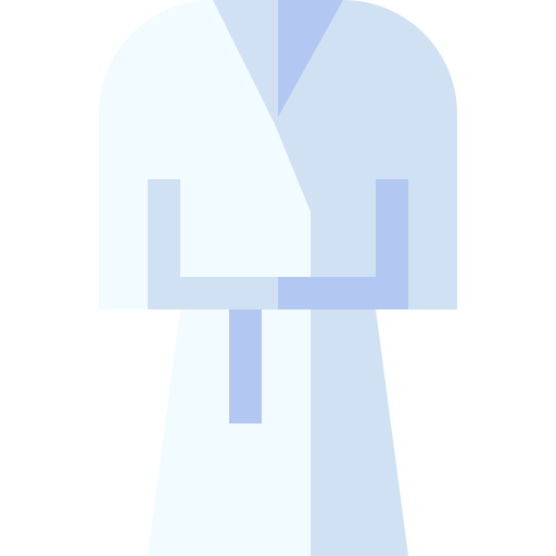 Махровый халат Basic Straight Flat иконка