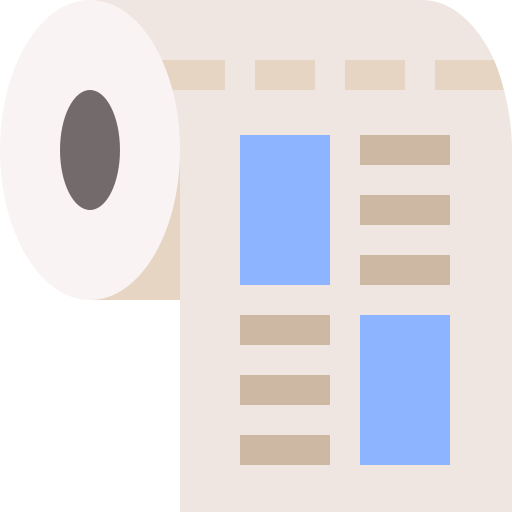 papier toaletowy Basic Straight Flat ikona