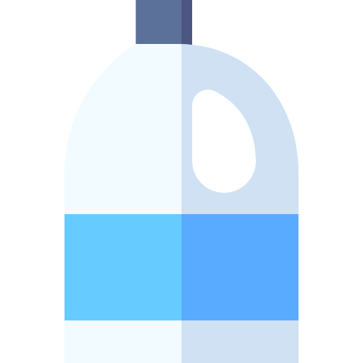 líquido de limpieza Basic Straight Flat icono