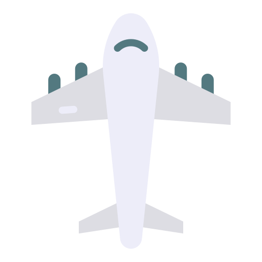 avión Good Ware Flat icono