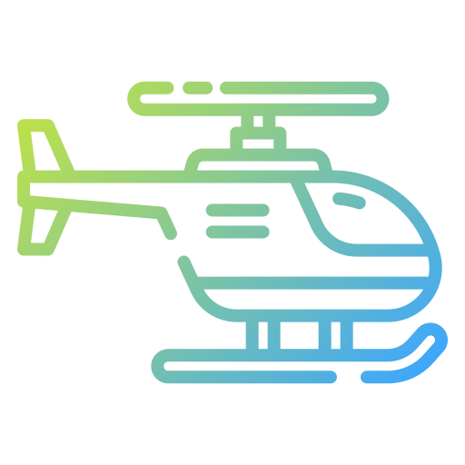 Helicopter Good Ware Gradient icon