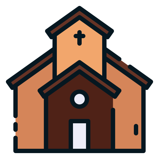 iglesia Good Ware Lineal Color icono