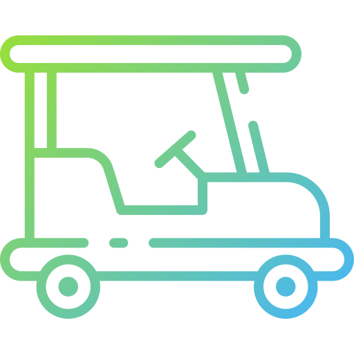 Golf cart Good Ware Gradient icon