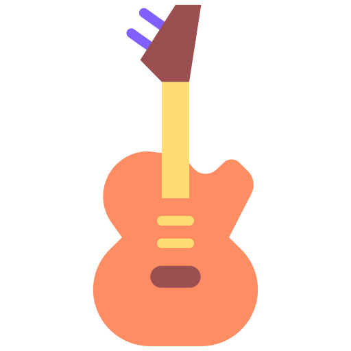 elektrische gitarre Good Ware Flat icon