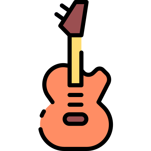 guitarra eléctrica Good Ware Lineal Color icono