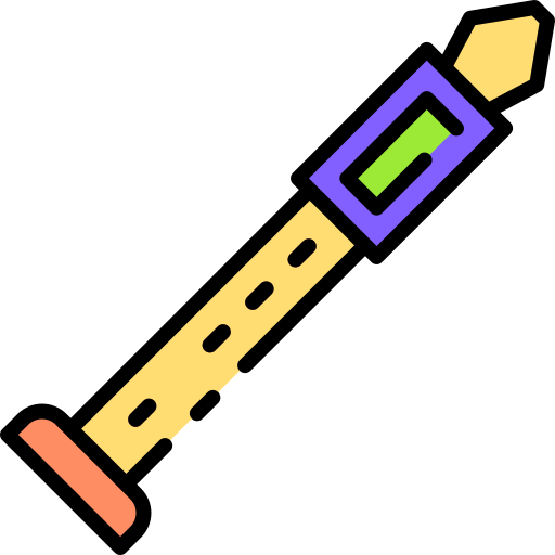 flauta Good Ware Lineal Color icono