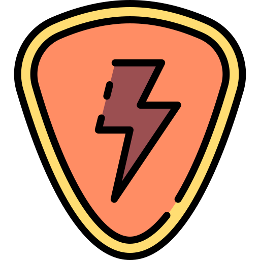 Guitar picks Good Ware Lineal Color icon