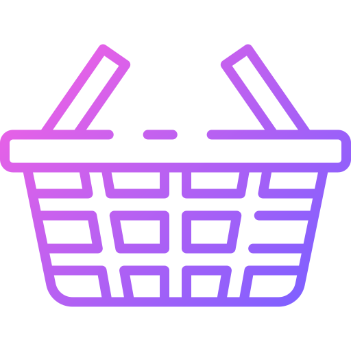 cesta de la compra Good Ware Gradient icono