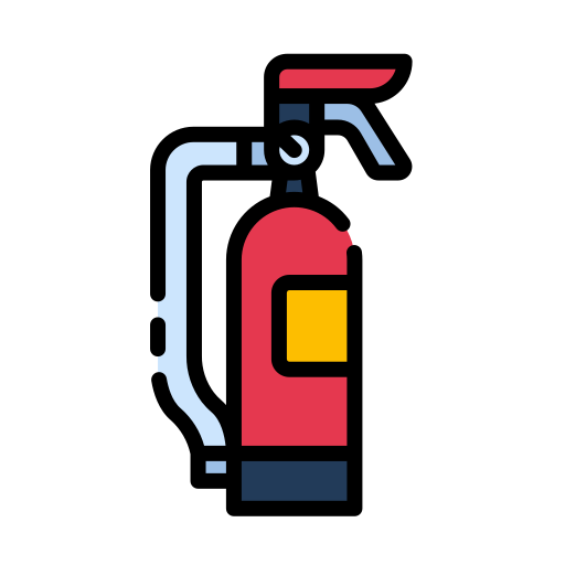 extintor de incendios Good Ware Lineal Color icono