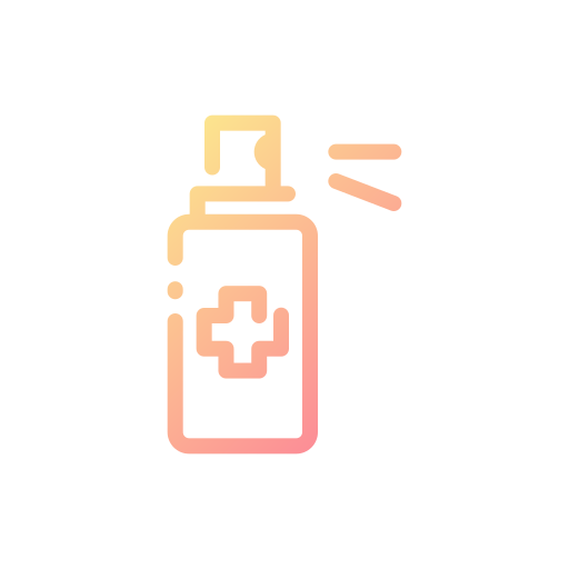 Hand sanitizer Good Ware Gradient icon