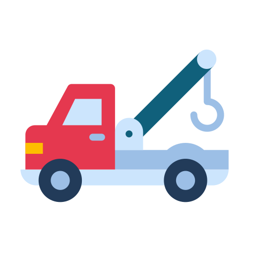 Tow truck Good Ware Flat icon