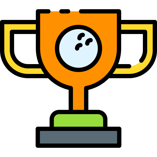 Trophy Good Ware Lineal Color icon