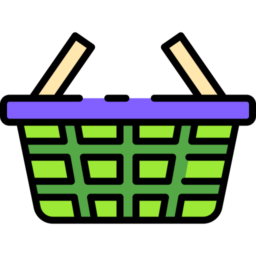 cesta de la compra Good Ware Lineal Color icono
