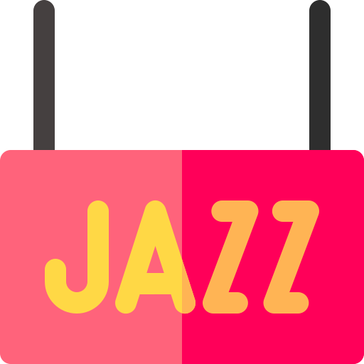 Джаз Basic Rounded Flat иконка