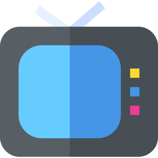 Tv Basic Straight Flat icon