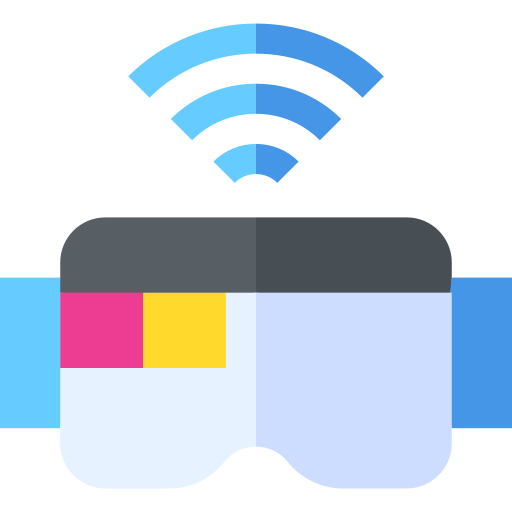 vr 안경 Basic Straight Flat icon