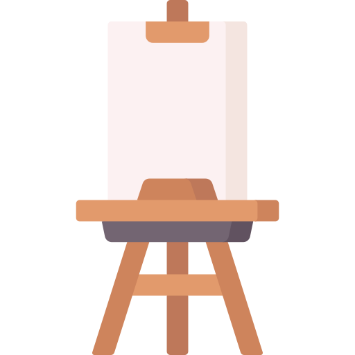 Easel Special Flat icon