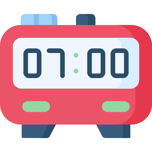 Digital clock Special Flat icon