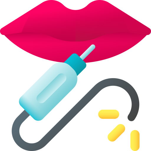Lips 3D Color icon