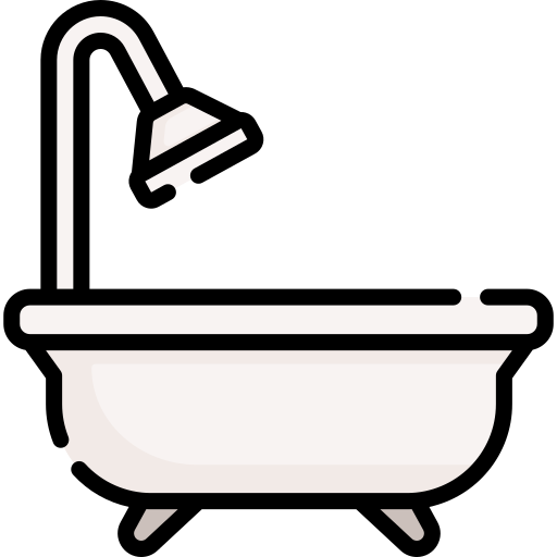 bañera Special Lineal color icono