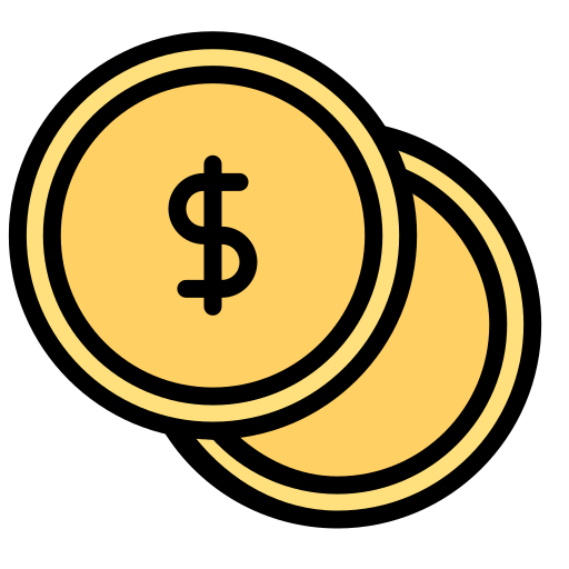 dinero Generic Outline Color icono