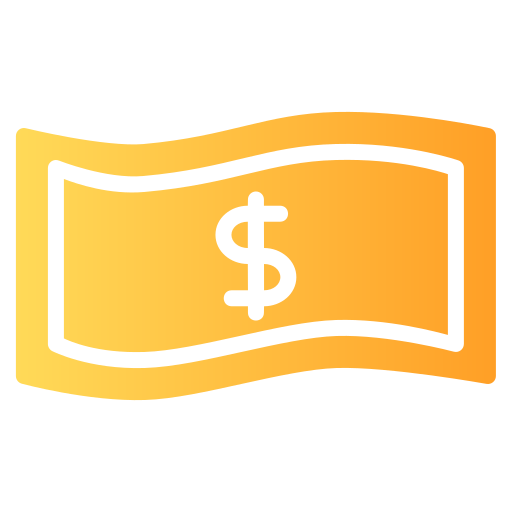 Dollar Generic Flat Gradient icon