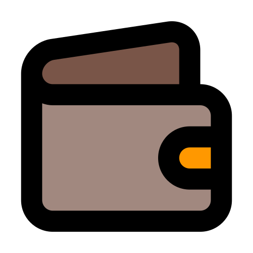 Бумажник Generic Outline Color иконка