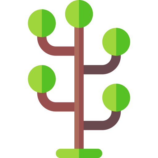 Tree Basic Rounded Flat icon