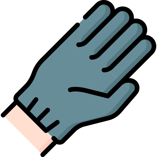 des gants en caoutchouc Special Lineal color Icône