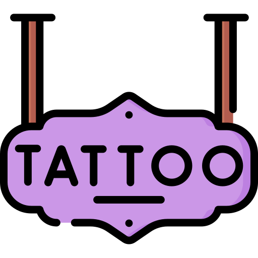 studio di tatuaggi Special Lineal color icona