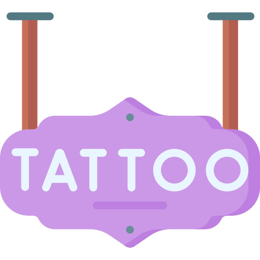 estúdio de tatuagem Special Flat Ícone