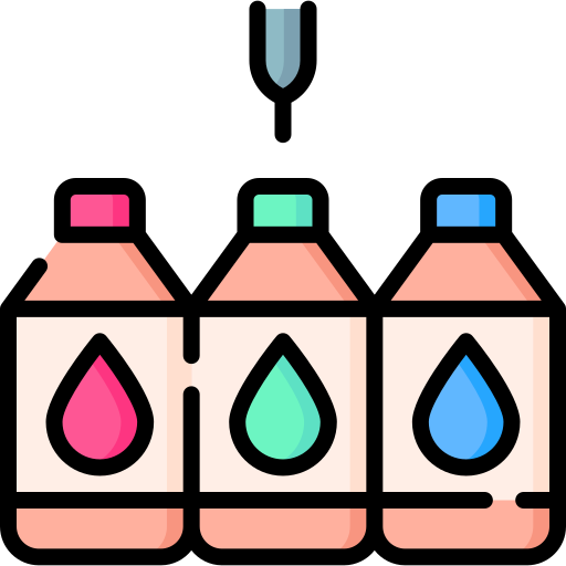 tintenflasche Special Lineal color icon