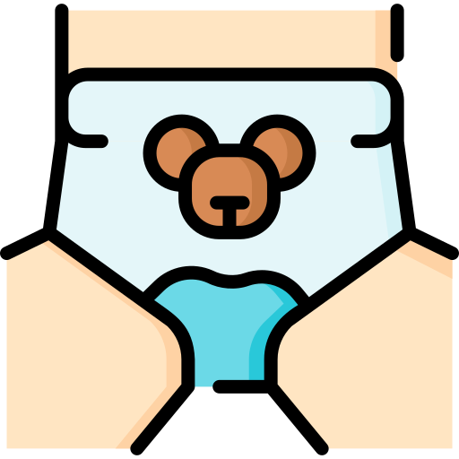 Diapers Special Lineal color icon