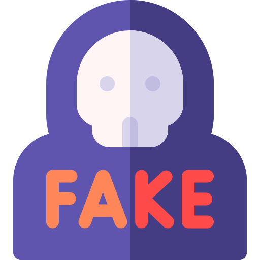 Fake news Basic Rounded Flat icon