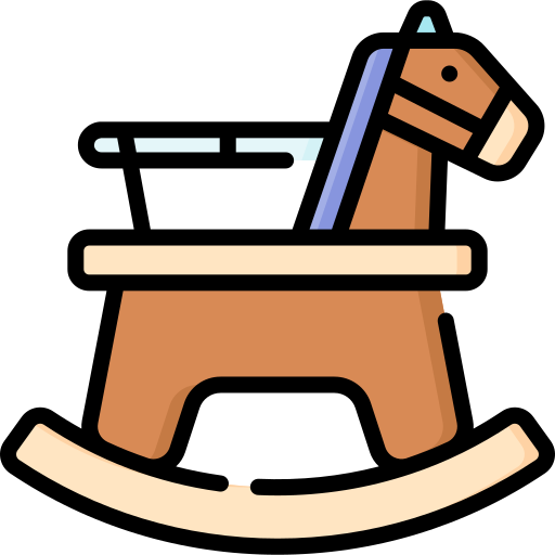 Лошадка-качалка Special Lineal color иконка