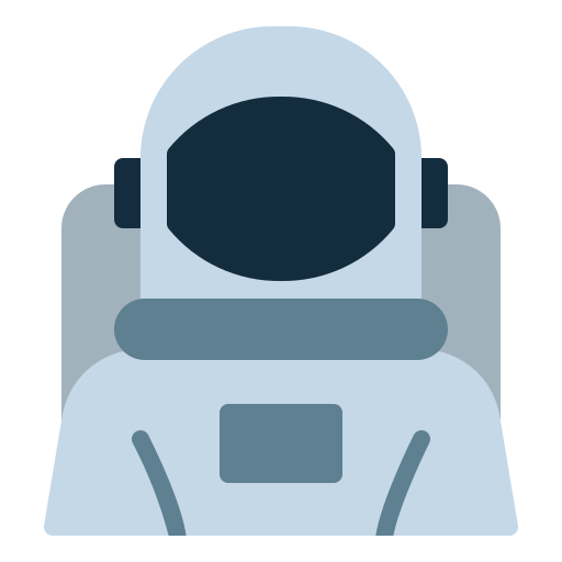 kosmonaut Andinur Flat icon