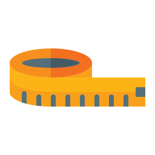 Measure tape Generic Flat icon