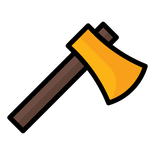 Axe Generic Outline Color icon